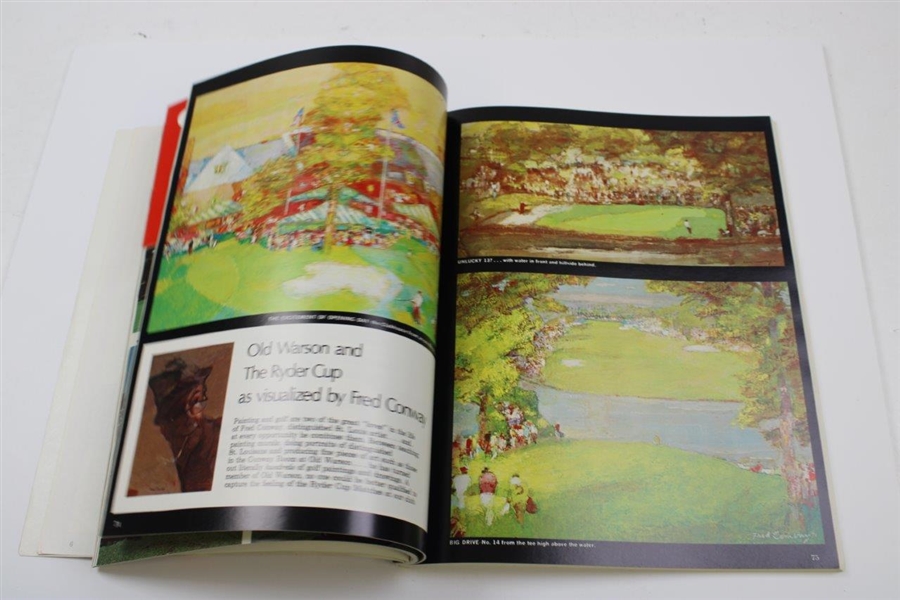 1971 Ryder Cup at Old Warson Country Club official Program - USA 18 1/2-13 1/2