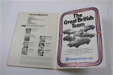 1977 Ryder Cup at Royal Lytham & St. Annes GC official Program - USA 12 1/2-7 1/2