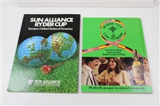 1981 & 1983 Ryder Cup Programs - Walton Heath Golf Club & PGA National Golf Club