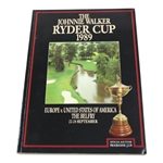 1985, 1987 & 1989 Ryder Cup Programs - The Belfry, Muirfield Village & The Befry