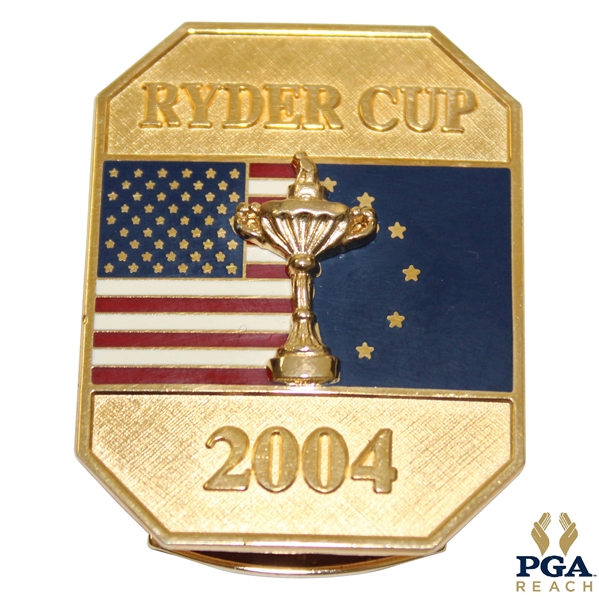 2004 Ryder Cup Matches Commemorative Badge/Clip