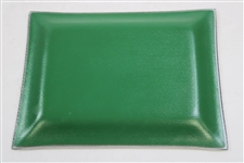 Classic Masters Tournament Course Aerial View in United States Logo Glass Dish/Tray