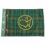 Jack Nicklaus Signed Masters Tournament Ltd Ed Tartan Collection Embroidered Flag JSA ALOA