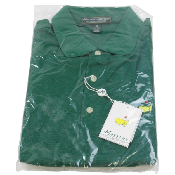 Masters Tournament Masters Collection Green Golf Shirt - Size M - Unopened
