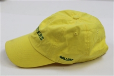 Masters Tournament GALLERY Yellow w/Green Stitch Writing Caddy Hat