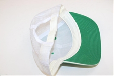 John Daly Signed 'Grip It & Rip It' Teal w/White & Navy Oval Patch Trucker Hat JSA ALOA