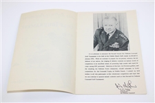 1955 Air Defense Command Golf Tournament Pebble Beach Program