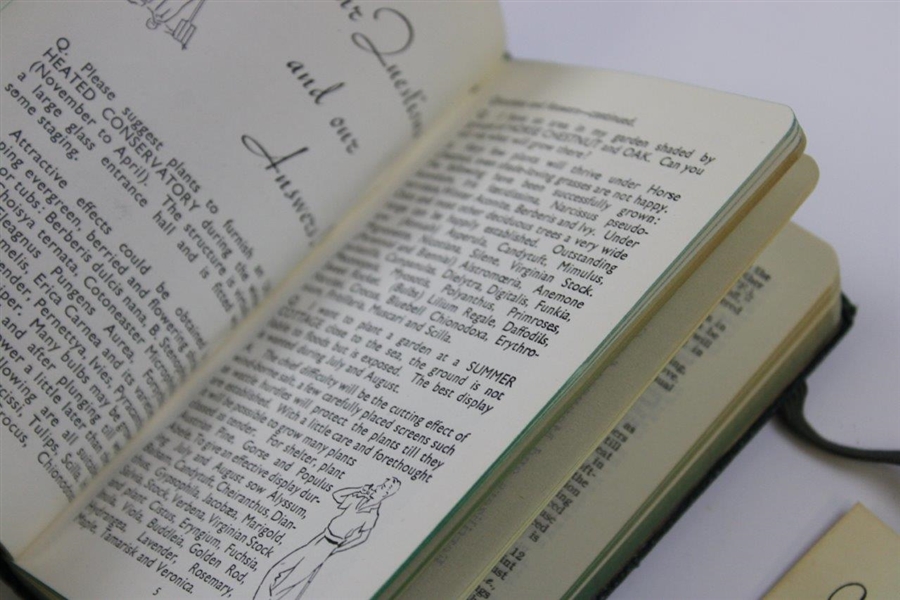 1939 Samuel Ryder And Son Diary For Gardeners With Compliments Card