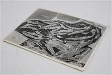 1955 Olympic Oversize Aerial Course Layout Photo