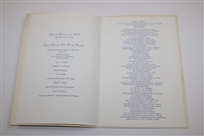 Bob Hope 75Th Birthday Invitation With 1949 Original Oversize Photo