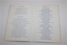 Bob Hope 75Th Birthday Invitation With 1949 Original Oversize Photo
