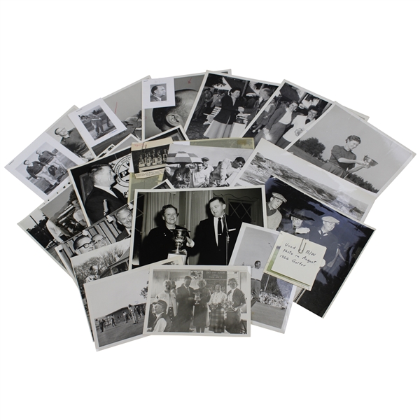 Twenty (20) Original Photos Used In The National Golfer Magazine Including Patty Berg