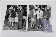 Twenty (20) Original Photos Used In The National Golfer Magazine Including Patty Berg
