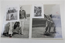 Twenty (20) Original Photos Used In The National Golfer Magazine Including Patty Berg