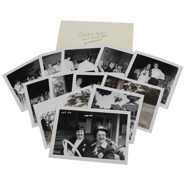 Helen Lengfelds Personal Original Photo Snapshots Pebble Beach House Party