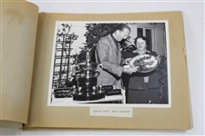 1959 Air Defense Command Golf Tournament At Pebble Beach Scrapbook w/Original Photos