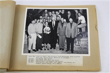 1959 Air Defense Command Golf Tournament At Pebble Beach Scrapbook w/Original Photos