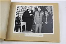 1959 Air Defense Command Golf Tournament At Pebble Beach Scrapbook w/Original Photos