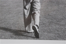 Ben Hogan Iron Shot Into 18th Green at 1950 US Open Photo - Framed