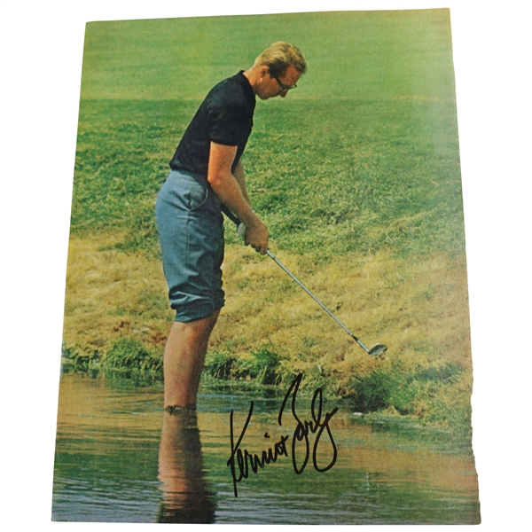 Kermit Zarley Signed Photo JSA ALOA