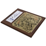 Gary Player, Ray Floyd, Lee Trevino & 20 Champs Signed 1996 PGA at Valhalla Golf Club Plaque JSA ALOA