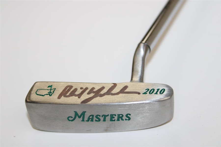 Phil Mickelson Signed 2010 Masters Mini Putter JSA ALOA