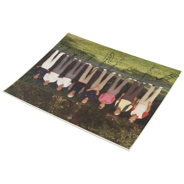 Palmer, Player, Watson & Others Signed 11x14 Original Photo by Tom Treick JSA ALOA