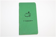 Arnold Palmer Signed Official Masters Tournament Yardage Book JSA ALOA