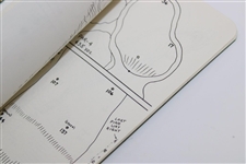 Arnold Palmer Signed Official Masters Tournament Yardage Book JSA ALOA