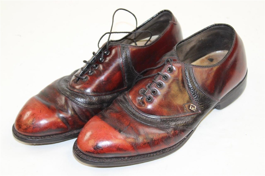 Chi Chi Rodriguez's Personal The Golf Club of Georgia Red/Black Golf Shoes 