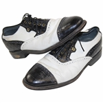 Chi Chi Rodriguezs Personal Tournament Players Club Black/White Golf Shoes