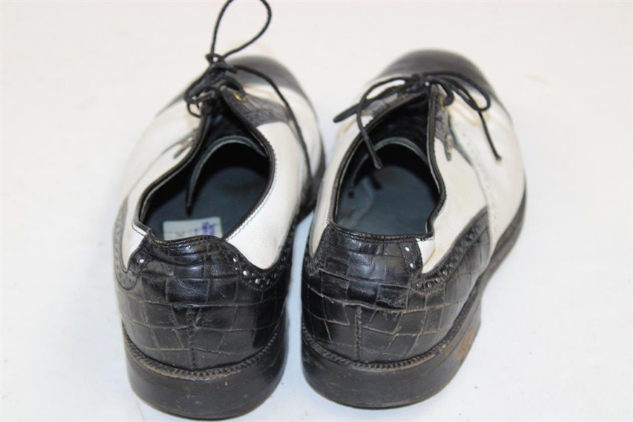 Chi Chi Rodriguez's Personal Tournament Players Club Black/White Golf Shoes
