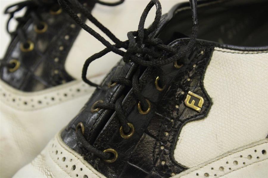 Chi Chi Rodriguez's Personal Tournament Players Club Black/White Golf Shoes