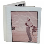 Lot of Seventeen (17) Chi Chi Rodriguez Photos in Binder