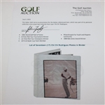 Lot of Seventeen (17) Chi Chi Rodriguez Photos in Binder