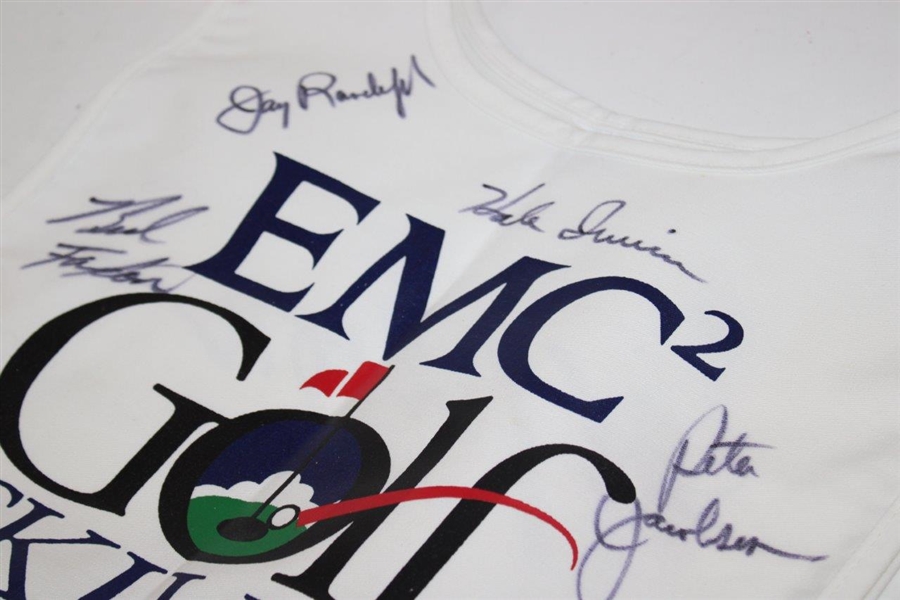 Chi Chi Rodriguez's Palmer, Irwin, Daly & Others Signed EMC Golf Skill's Challenge Caddy Bib JSA ALOA