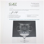 Chi Chi Rodriguez's Post-It Greats of Golf 3M Championship Glass Trophy
