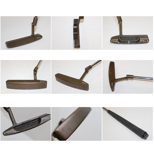 Ed McMahon's Personal Irons, Putter & Woods w/Bag Tags in Personal Golf Bag