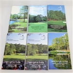 Eleven Masters Spectator Guides - 1999, 2000, 2001, 2002(x2), 2003, 2004(x2), 2008, & 2009(x2)