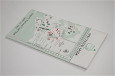 1997 Augusta National Golf Club Masters Spectator Guide - Tiger's First Masters Win!
