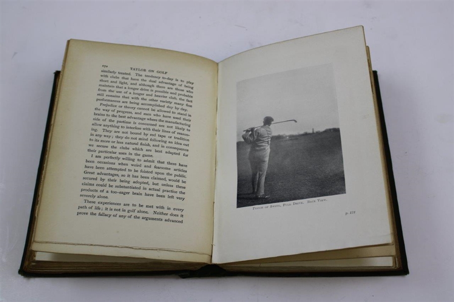 1903 'Taylor On Golf Impressions - Comments & Hints' by J.H. Taylor - 3rd Ed.