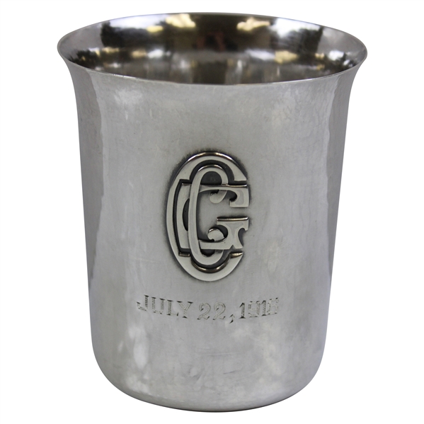 1916 Chicago Golf Club Sterling Silver Winners Cup - July 22