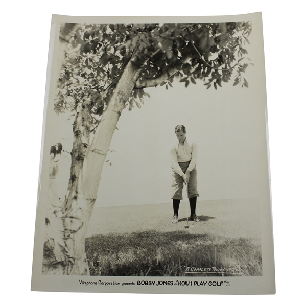 Bobby Jones In How I Play Golf Vitaphone Corp. A Complete Round of Golf Photo