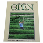 Arnold Palmer Signed 1994 US Open at Oakmont CC Official Magazine JSA ALOA