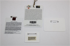 Four (4) PGA Tour Badges - Arnold Palmer Inv, K-Mart GGO, Phoenix Open & Michelob Championship