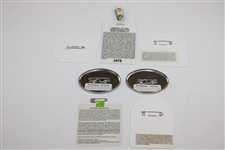 Seven (7) PGA Tour Badges - Buick Challenge, Pebble Pro-Am, Hope Classic, Northern Trust Open & Others