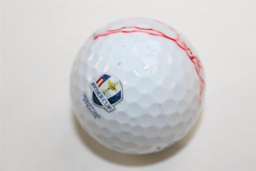 Jon Rahm Signed Ryder Cup Whistling Straits Titliest Golf Ball JSA #AM14289