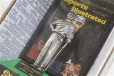 Arnold Palmer Sports Illustrated Pewter Figure In Original Box & Arnold Palmer's Tractor