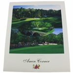 Gary Player Signed Augusta National Amen Corner 20x24 Poster JSA ALOA