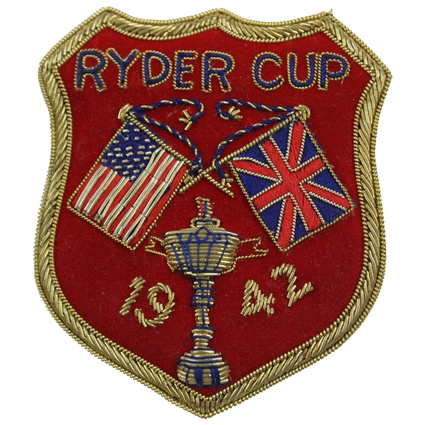 1942 Ryder Cup at Oakland Hills War Years Blazer Patch